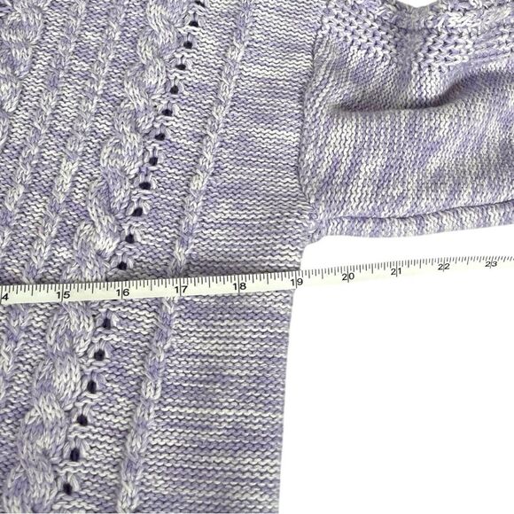 Lilly Pulitzer Lavender Cable Knit Sweater - Picture 7 of 10